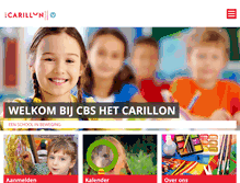 Tablet Screenshot of het-carillon.nl
